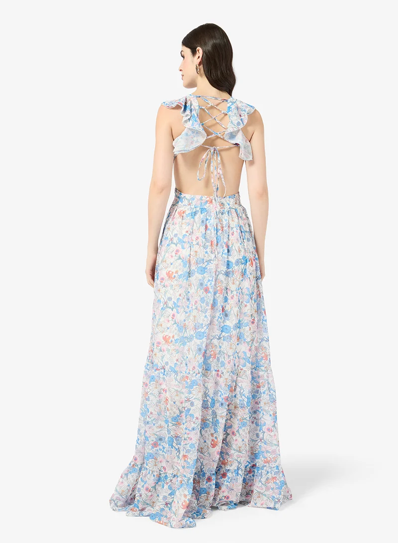 ايلا Floral Print Dess